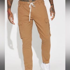 Khaki cargo pants